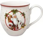 Toys Delight Becher mit Henkel, Santa und Reh