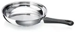 Beka POLO FRY PAN 037244 Bratpfanne, 24 cm max. Durchmesser, Edelstahl,
