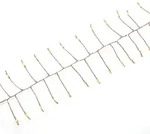 Micro LED Lichterkette, "Firecracker", 200 bernsteinfarbene Dioden, 4,5V, Innen,