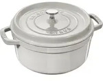 STAUB - Runder Topf (20 cm), Design dede Tr&uuml;ffel wei&szlig; - Wei&szlig;