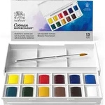 Winsor & Newton 390640, Blau, Gr&uuml;n, Rot, Wei&szlig;, Gelb, 12 St&uuml;ck(e) - Blau/Wei&szlig;
