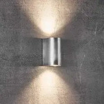 Nordlux Canto Maxi 2, Oberfl&auml;che, GU10, IP44, Metallisch - Silber