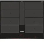 Siemens EX651LYC1F, Schwarz, Integriert, Zonen-Induktionskochfeld, Glaskeramik,...