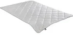 Bettdecke Irisette Wildseide - 135x200 cm, leicht - Wei&szlig;