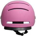 Bluetooth city helmet 57-61cm LED/SOS/Intercom pink - Blau