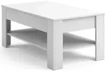Couchtisch Vicco Milan Wei&szlig; 92.2 x 65 cm, Model 28910 - Wei&szlig;