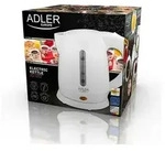 Adler AD 1272, 1 l, 1600 W, Haselnuss, Wei&szlig;, Kunststoff, Wasserstandsanzeige -