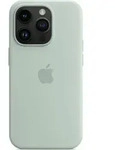 Apple Silicone Case MagSafe iPhone 14 Pro agavengr&uuml;n - Gr&uuml;n