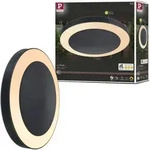 Paulmann LED Deckenleuchte Circula insektenfreundlich - Grau/Schwarz
