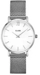 Cluse Damenuhr Cluse Minuit Mesh Damenuhr Cluse-CW0101203002 - Silber