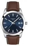 Herrenuhr Tissot Gentleman 127.410.16.041.00, Braun - Blau