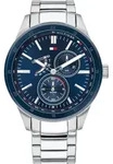 Tommy Hilfiger 1791640 Austin Herrenuhr (zf005b) - Silber