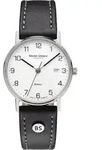 Bruno S&ouml;hnle Damen Armbanduhr 17-13106-221 Rondo Edelstahl Lederband schwarz