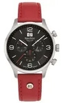 Bruno S&ouml;hnle Herren Armbanduhr Padua 17-13196-723 Chronograph Edelstahl Lederband