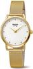 Boccia Damen Quarz Armbanduhr Gold aus Titan - 3314-06
