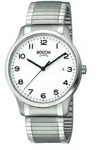 Boccia Titanium 3616-01 Uhr Herrenuhr Titan silber - Wei&szlig;
