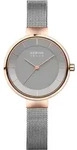 Bering 14631-369 Damenuhr, MilanaiseSolar, Grau - Grau