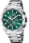 Festina Herren Uhr Elegant Edelstahl Armbanduhr silber UF20463/3 - Silber