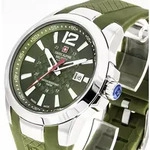 Swiss Alpine Military by Grovana Herrenuhr 7058.1838 - Silber