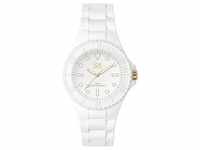 Ice-Watch 019140 Armbanduhr ICE Generation S Weiß/Goldfarben