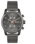 Hugo Boss Sky Master Gun Metal Schwarz - Gro&szlig;e one size - Silber