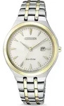 Citizen EW2494-89B Elegance Damenuhr 32mm 3ATM - Creme