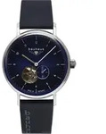 Bauhaus 2166-3 Herrenuhr Classic Automatik 41mm 5ATM - Silber