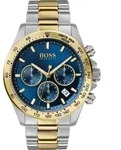 Hugo BOSS Hero HB1513767 Chronographenuhr f&uuml;r Herren, vergoldet, Quarzwerk,