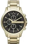 Armani Exchange AX2137 Uni-Armbanduhr, Metall-Armband - Schwarz
