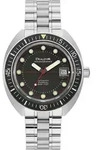 Bulova Oceanographer 96B344 Automatik Taucheruhr Edelstahl Mineralglas - Silber