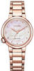 Citizen SALE Uhr EM0912-84Y Rose vergoldeter Edelstahl Damen Armbanduhr pinkes