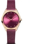 Bering Damen Uhr Armbanduhr Classic Collection - 17031-969 Meshband - Lila