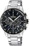 Festina Herren Uhr Elegant Edelstahl Armbanduhr silber UF20560/5 - Silber