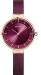 Bering Damen Uhr Armbanduhr Classic Solar - 14631-969 Meshband - Lila