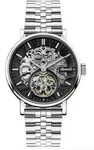 Ingersoll I05804B Herren-Armbanduhr, Edelstahl-Geh&auml;use, Metall-Armband - Silber