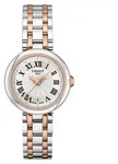 Damenuhr Tissot Bellissima 26mm T126.010.22.013.01, Silber / Ros&eacute;gold - Wei&szlig;