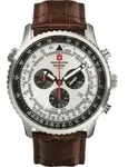 Swiss Alpine Military 7078.9532SAM Herrenuhr Chronograph - Braun