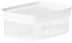EMSA Optima, Container, Rechteckig, 0,45 l, Transparent, Wei&szlig;,