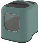 Rotho Katzentoilette mit Haube Biala - 51 x 39,5 x 44,3 cm - 13,5 cm Einstiegsh&ouml;he -
