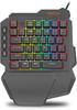 Tastatur Genesis THOR 100 RGB Schwarz