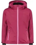 Cmp Kid G Jacket Snaps Hood 08Hm Sangria-Purple Fluo 152 - 152