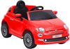 vidaXL Kinder-Elektroauto Fiat 500 Rot