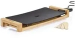 Princess 103026 Table Chef Pure Black, Arbeitsplatte, Aluminium, Bambus, Schwarz,