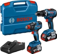 Bosch 0 601 9J2 207, Bosch GDX 18V-200 + GSR 18V-55, Kabelloser Schlagbohrschrauber,