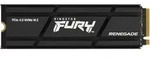 Kingston Technology 2000G RENEGADE PCIe 4.0 NVMe SSD W/ HEATSINK, 2 TB, M.2, 7300
