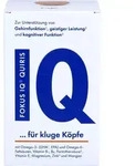 FOKUS IQ QUIRIS Kapseln zur Unterst&uuml;tzung von Gehirnfunktion, geistiger Leistung und