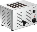 Toaster TS40 mit 4 Schlitzen, 145x20 mm Schlitzgr&ouml;&szlig;e, 300 mm breit - Silber
