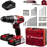 Einhell Power X-Change Akku-Schlagbohrschrauber TE-CD 18/2 Li-i +64 (2x2,0 Ah)
