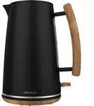 Cecotec 01479, 1,7 l, 3000 W, Schwarz, Holz, Edelstahl, Holz, Wasserstandsanzeige,
