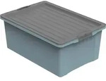 Rotho Aufbewahrungsbox 38L Compact - Kunststoffbox 57,0 x 40 x 25,0 cm - Stapelbox
